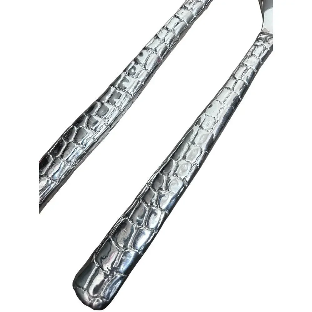 Beatriz Ball PIELES Croc Large Salad Servers